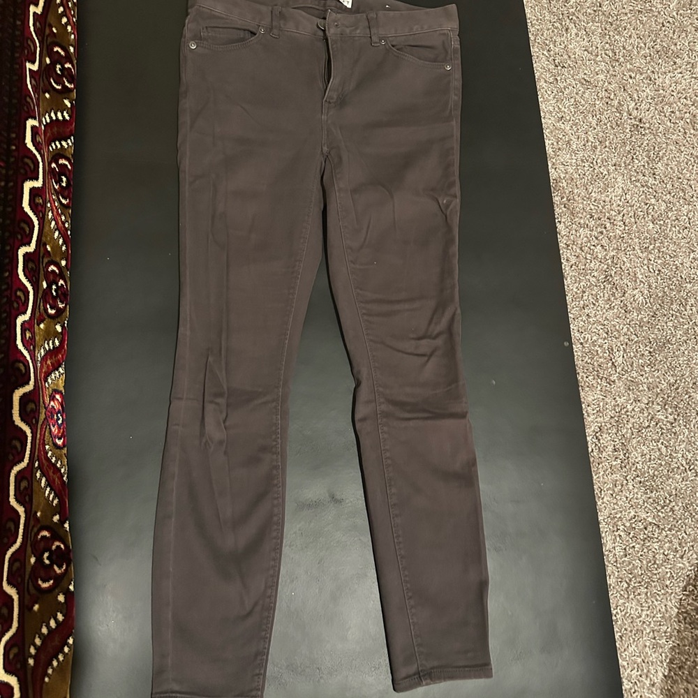 LOFT brown skinny pant